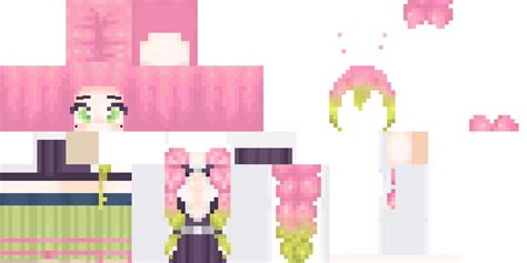 mitsuri minecraft skin|mitsuri 